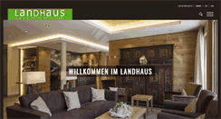 Desktop Screenshot of landhaus-obergoms.ch